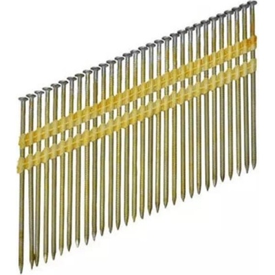 Bostitch KB380120 - Hřebík hladký 3,8 x 120 mm spojený plastem v pruzích, úhel 21°, balení 14kg / 1288ks