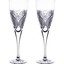 Bohemia Crystal Přátelská souprava Fiona na víno. Brus Paříž 270 ml