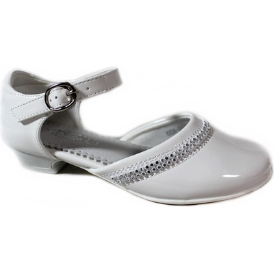 Badoxx boty k prvnímu svatému přijímání dětské 5KM-244 bílá
