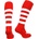 ATAK Sports Чорапи ATAK Sports Hooped Socks Senior - Red/White
