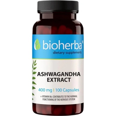 Bioherba Ashwagandha Root Extract 400 mg [100 капсули]