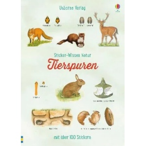 Sticker-Wissen Natur: Tierspuren | Alfred Leutscher, Ian Jackson, Chris Shields (ISBN: 9781782328681)