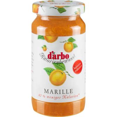 Darbo džem z marhú s nízkym obsahom kalórií 220 g