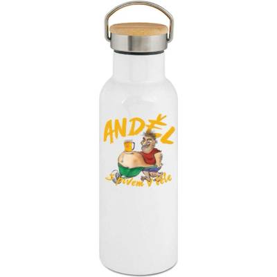 123TRIKO termoska Anděl s Pivem v těle 500 ml narozeniny