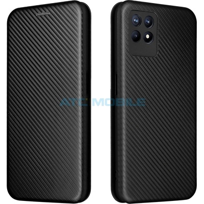 Pouzdro Shield4U Magnetic Realme 8i RMX3151 Carbon Fiber černé – Zboží Živě