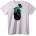 NOONEBRAND Тениска Жътваря с Коса - L, White