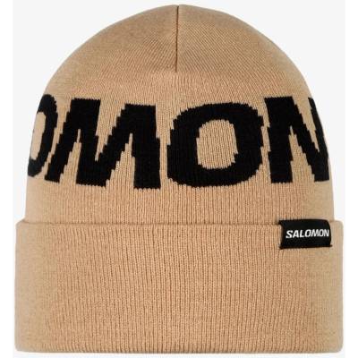 Salomon Zimní čepice Hermitage Beanie white pepper