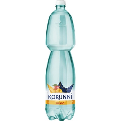 Korunní Voda minerální jemně perlivá mangoi 6 x 1,5 l