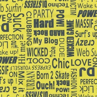 GEKKOFIX 12834 Samolepící tapety text černý rozměr 45 cm x 15 m