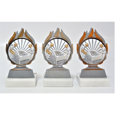 VIZINGR Stolní fotbálek plakety Q120-802-FG091 bronz