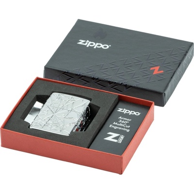 ZIPPO Armor Case chrome Spider