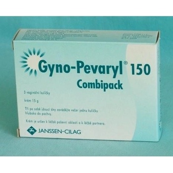 GYNO-PEVARYL COMBIPACK VAG/DRM 150MG+10MG/G CRM+VAG GLB 3+15G