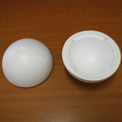 Polystyrenová koule Ø 20 cm, půlená – Zboží Dáma