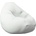 PUFRELAX Калъф за пуф круша, 320л. , Nirvana Grande - Teteron White (COVER_PUF-G-NGR-TEX-WH)