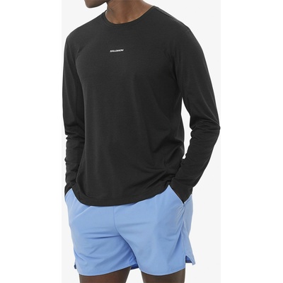Salomon Shkout Core LS Tee deep black