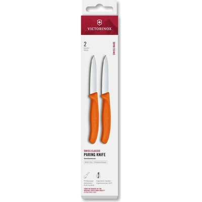 | Victorinox Sada kuchyňských nožů na zeleninu SWISS CLASSIC 8 cm 2 ks oranžová | 6.7609.2C1