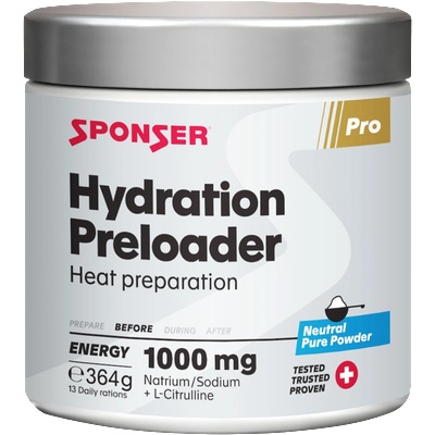 Sponser Sport Food Hydration Preloader, Neutral - 364 г