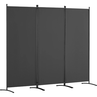 SucceBuy Paraván 228 x 52 x 184 cm Skládací 3-Panel na ochranu soukromí – Zboží Dáma