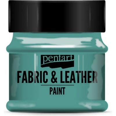pentart Barva na textil a kůži tyrkysovozelená 50 ml
