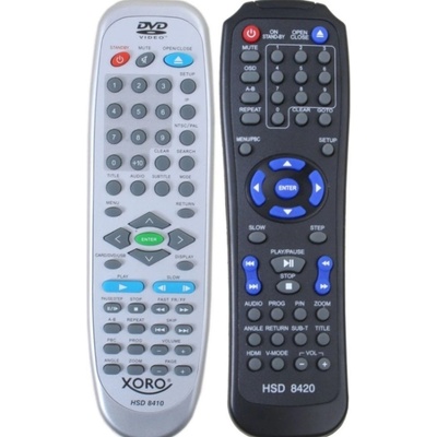 GENERAL XORO HSD-8210, HSD-8400, HSD-8410, HSD-8430 - съвместимо дистанционно управление на марката General (HSD-8210, HSD-8400, HSD-8410, HSD-8430)