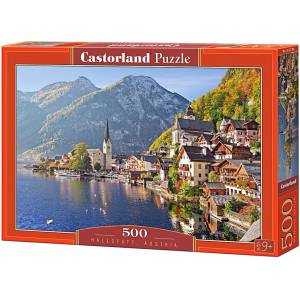Castorland Пъзел Castorland от 500 части - Халщат, Австрия (B-52189)
