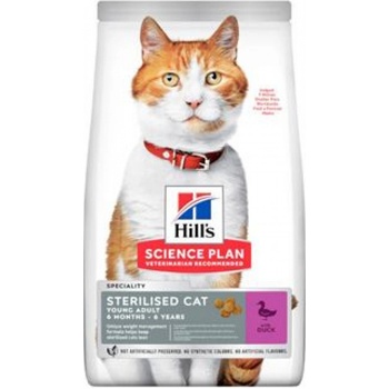 Hill's Science Plan Adult Young Steril, Cat Duck 1,5 kg
