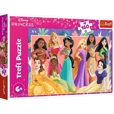 TREFL Disney Princezné Naozajstnej princeznej 160 dielov
