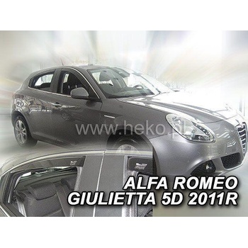 HEKO Ветробрани за Alfa Romeo Giulietta (2010+) 5 врати - 4бр. предни и задни (10114)