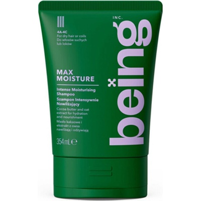 Being Hydratační šampon Max Moisture Intense Moisturising Shampoo 354 ml