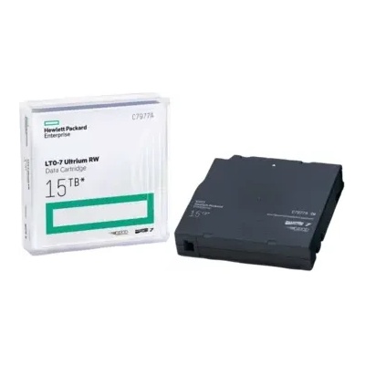 HP Касета за архивиране HPE LTO-7 Ultrium 15 TB RW Data Cartr (HP-LTO-C7977A)