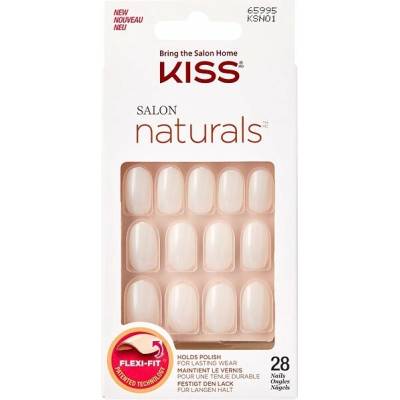 KISS Salon Natural Break Even umelé nechty 28 ks