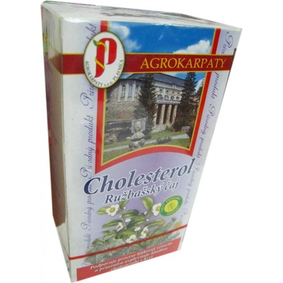 Agrokarpaty čaj Ružbašský cholesterol 20 x 2 g
