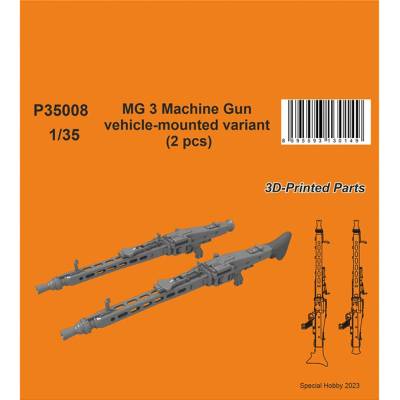 Special Hobby MG 3 Machine Gun VehicleMounted Variant :35