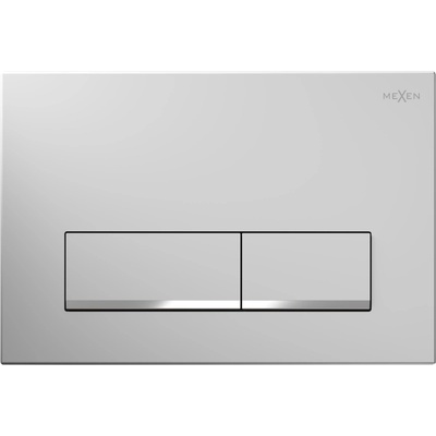 Mexen Fenix 12 бутон за промиване, матов хром - 601202 (601202)