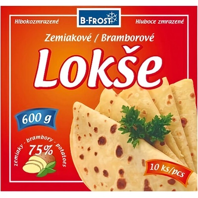 B-Frost Bramborové lokše 10 ks v sáčku 600g – Zboží Dáma