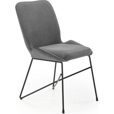 Halmar Kemi samet šedá