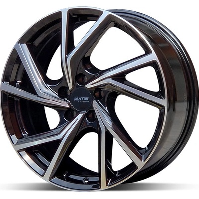 Platin P107 7,5x19 5x114,3 ET49,5 black polished