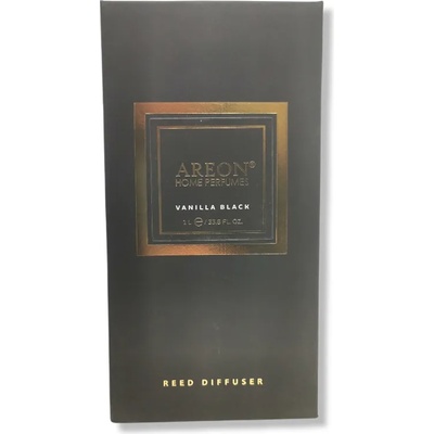 Areon домашен парфюм с клечки, 1 литър, Vanilla Black