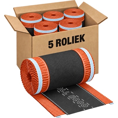 Eurovent Roll Ecco Hrebeňový pás 31 cm x 5 m RAL 8004 tehlová 5 ks
