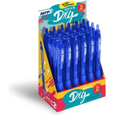 MFP 6001148 gelové pero kus QUICK DRY blue modrá