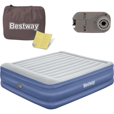 BESTWAY TriTech King 203 x 193 x 56 cm 67692 – Zboží Dáma