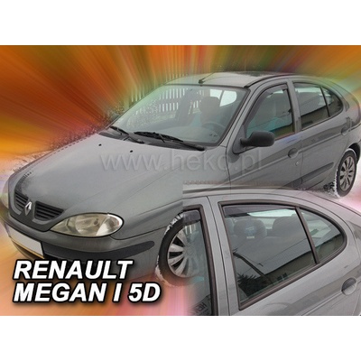 Deflektory - Renault Megane hatchback, Sedan 1996-2002