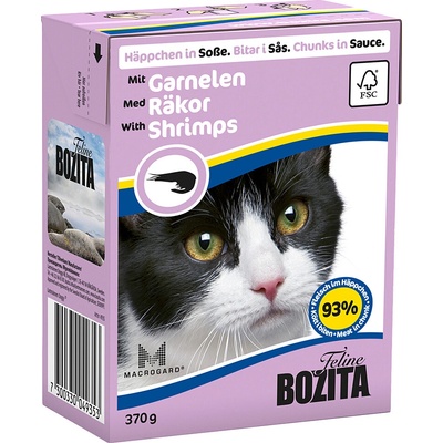 Bozita kúsky v omáčke 12 x 370 g králik