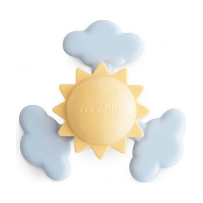 Mushie Spinner hračka s prísavkou mushie - sunshine
