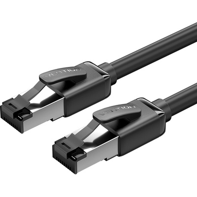 Vention IKPBG LSZH Cat.8 SFTP Ethernet Patch, 1,5m, černý