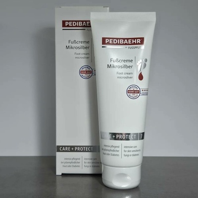 PEDIBAEHR krém na nohy s mikrostříbrem 125 ml