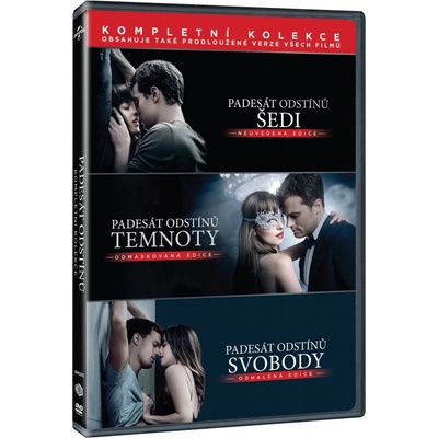 Padesát odstínů - Kompletní kolekce DVD