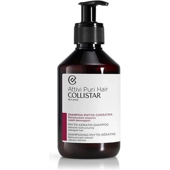 Collistar Šampón pre poškodené vlasy s Phyto-Keratínom Intensive Restructuring Shampoo 250 ml