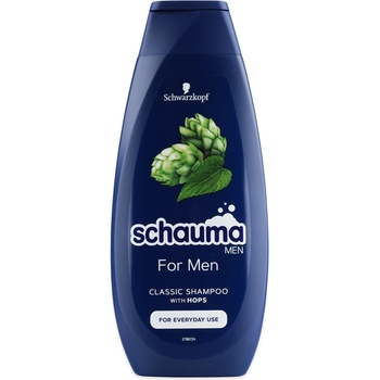 Schauma for Men šampón s chmeľovým extraktom 400 ml