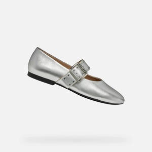 Geox Сребристи дамски балеринки Geox New Palmaria Geox | Srebaren | ЖЕНИ | 36